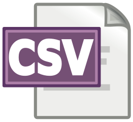 CSV file logo